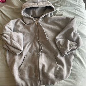 brandy melville zip up